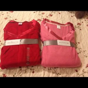 Bundle of fleece sleepers for women