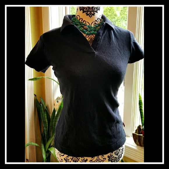 ❎SOLD❎Black Dickies Short Sleeve Polo Top small - Picture 2 of 5