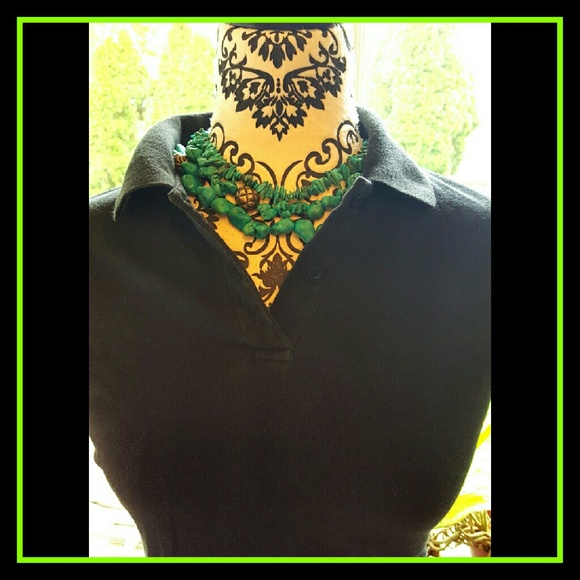 ❎SOLD❎Black Dickies Short Sleeve Polo Top small - Picture 5 of 5