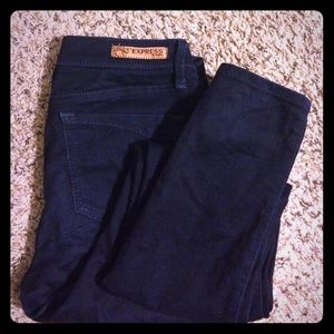 Express Jeggings Dark Wash Size 6