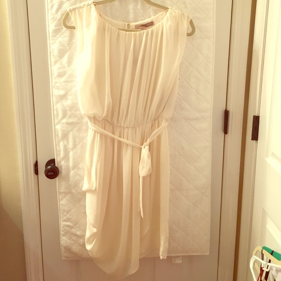 Cream chiffon Goddess Dress