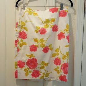 Floral skirt