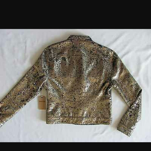 Never Used Gold Sequins Jacket (MAKE OFFER) - Picture 2 of 4