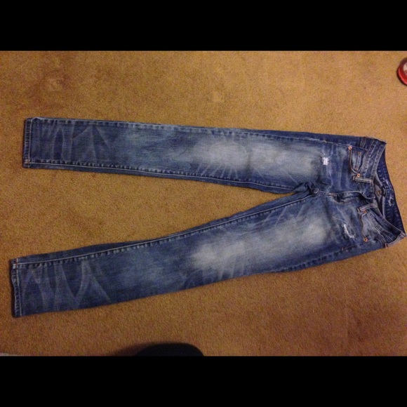 American Eagle size 2 long   skinny jeans