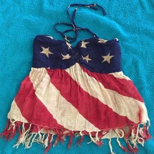 Ralph Lauren xs America tube top