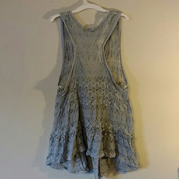 Sheer grey top - Picture 2 of 2