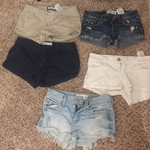 Abercrombie kids shorts bundle
