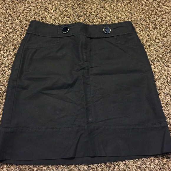 Ann Taylor navy blue skirt size 2