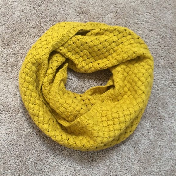 Mustard Colored Infinity Scarf