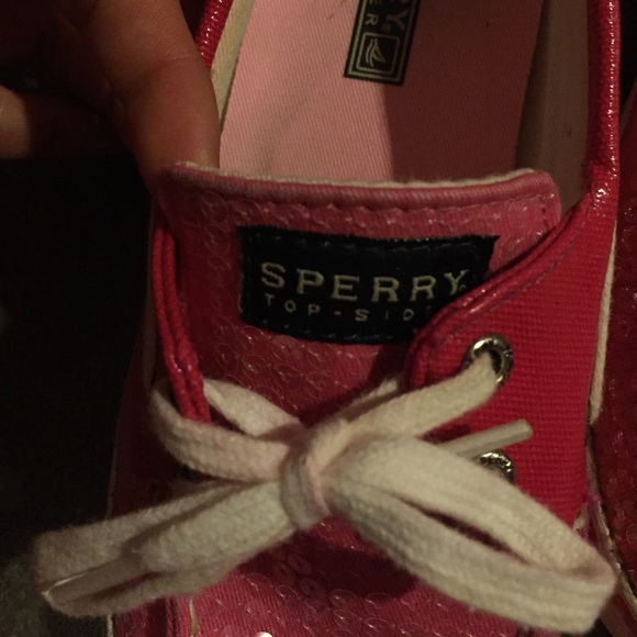 Used women's 8.5 pink sperry's - Picture 3 of 3