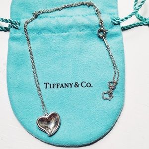 Tiffany & Co Sterling Silver Heart Necklace