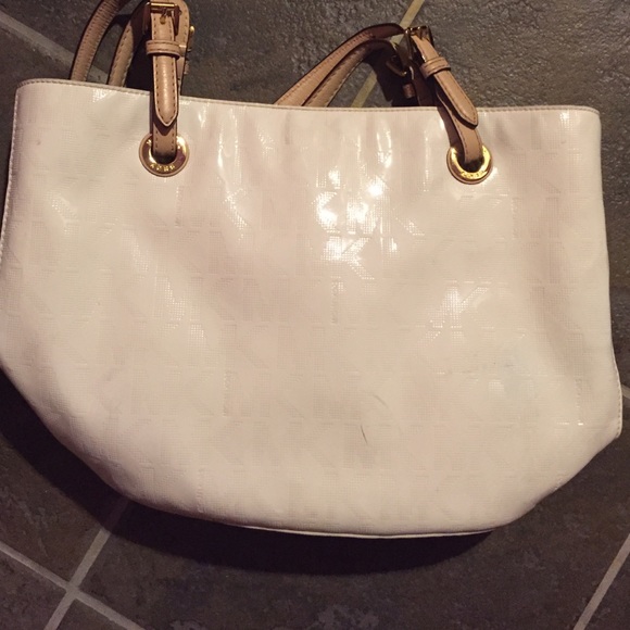 White Michael Kors purse - Picture 2 of 4
