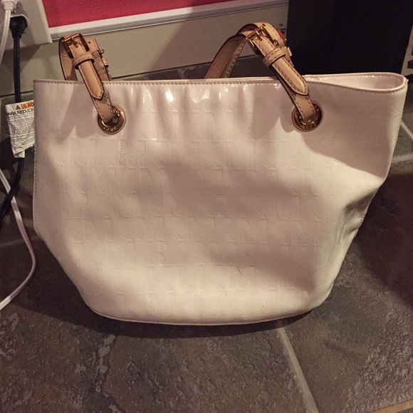 White Michael Kors purse - Picture 3 of 4