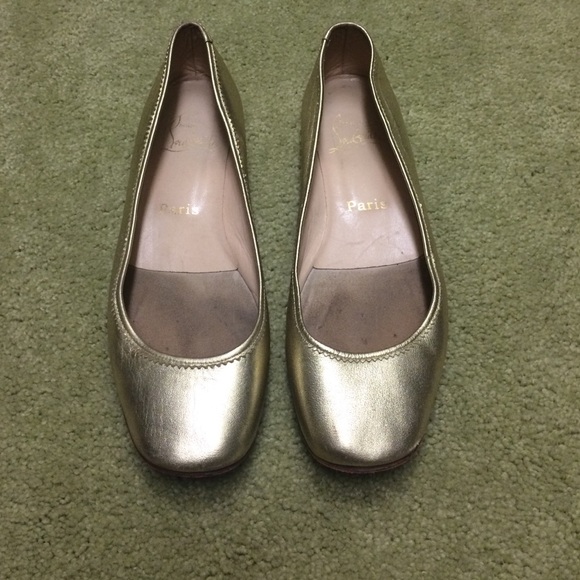 Authentic Christian Louboutin Ballet Flats