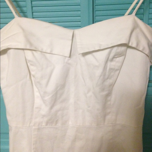 White sailing dress