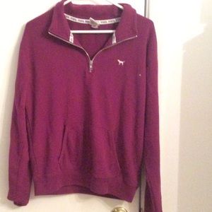 PINK pullover sweatshirt