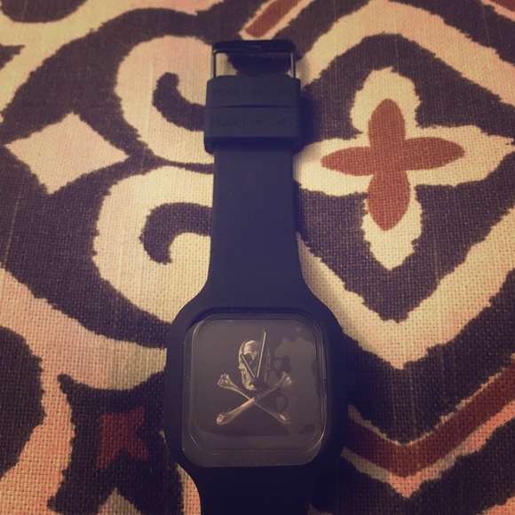☠ New Black Modify Skull Watch ☠