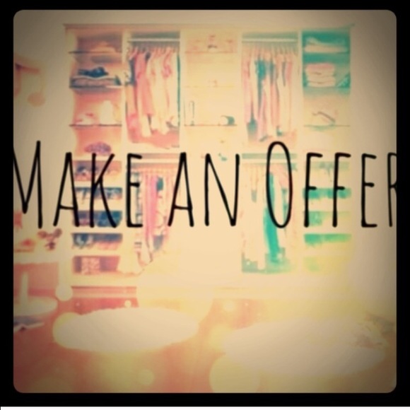 Reasonable Offers.... Let's Negotiate