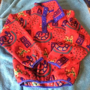LL Bean youth size 7 fleece