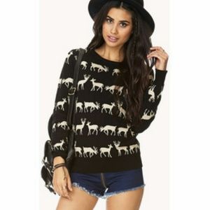 ⬇FINAL PRICE! Deer Sweater