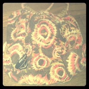 Tie-Dye hobo bag.