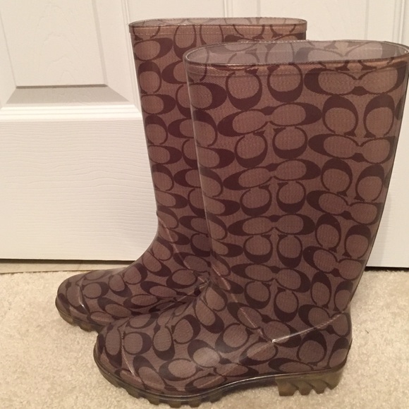 Coach Rainboots