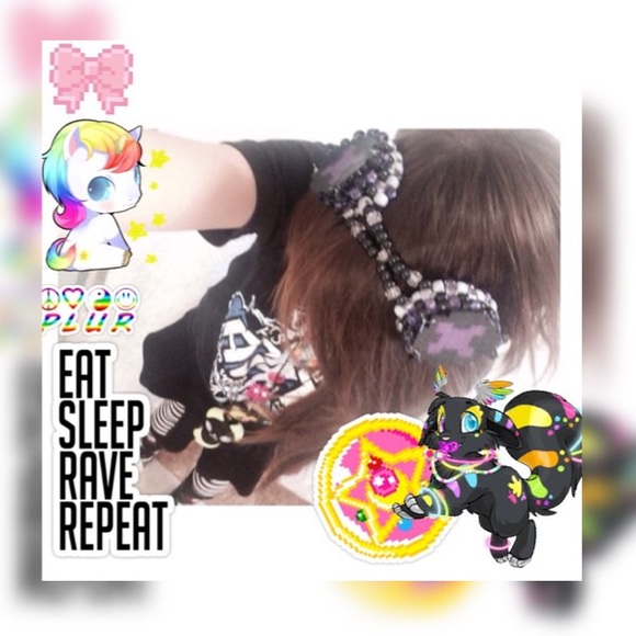 Accessories - Kandi goggles 🍬 **read below** <3 // rave edm