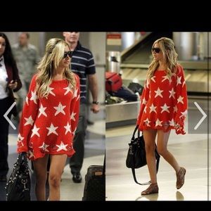 Wildfox Lennon Star Sweater