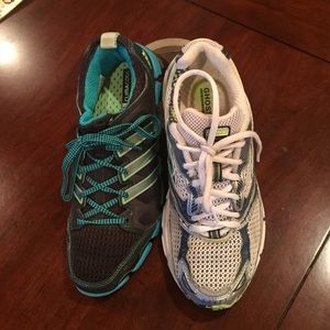 Athletic shoes (2 pair)