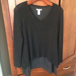 SALE! Bar III black top, size XS.  Worn once!