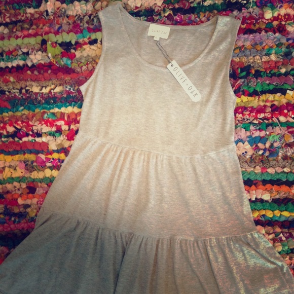 Jersey knit dress from Anthropologie