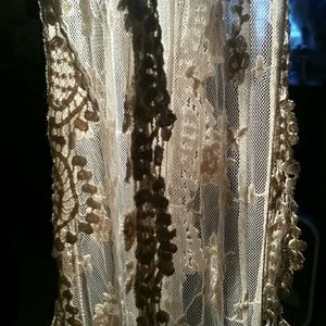 Lace Scarf in Cream