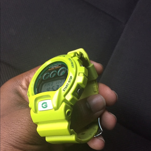 Casio solar energy neon green G-Shock