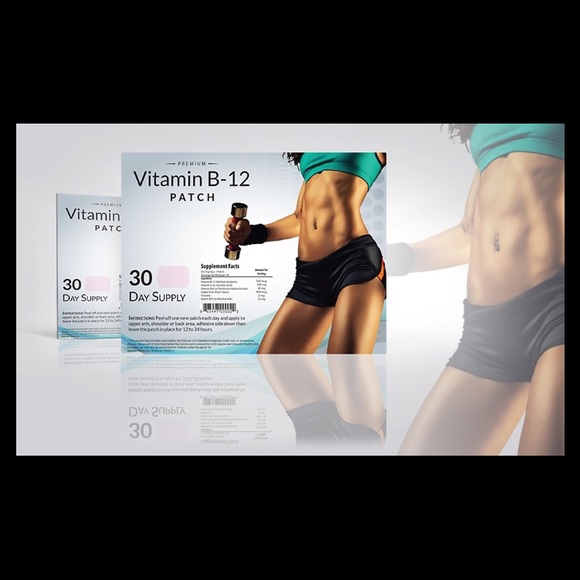 Vitamin B12 and Guarana Slimming Patches