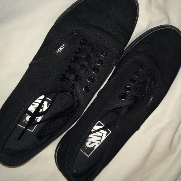 All black vans