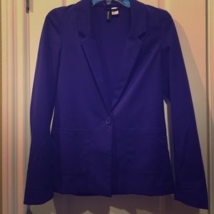 navy blue boyfriend blazer