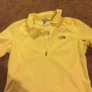 Half Zip Short Sleeve North Face Shirt