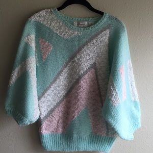 FOR SALE ON ETSY - Pastel Sweater