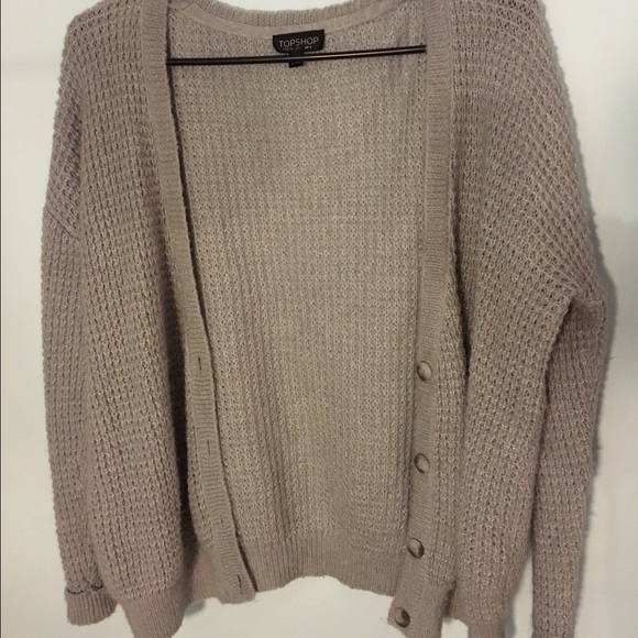 Top shop grey cardigan