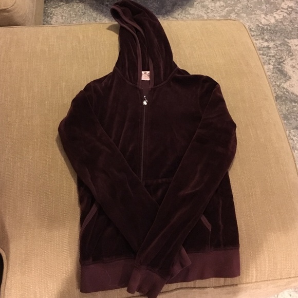 Juicy Couture velour zip up