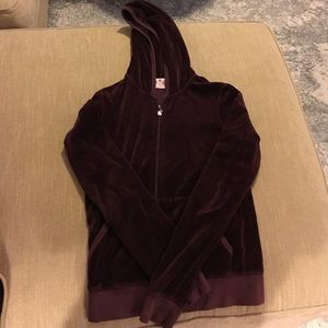 Juicy Couture velour zip up