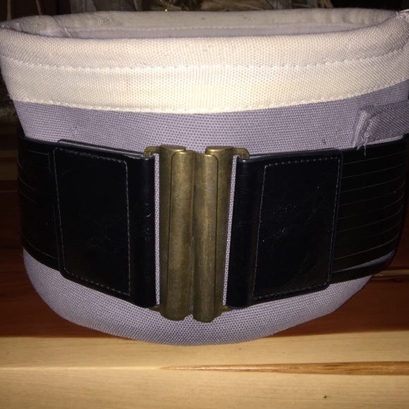 Wide Black Belt