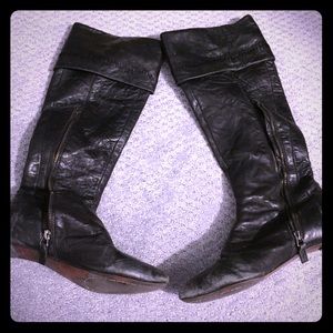 Modern Vintage Leather Boots