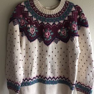 🚫SOLD🚫 FOR SALE ON ETSY - Vintage Rose Sweater