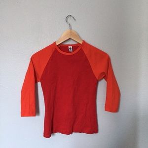 American Apparel Classic Girl Baseball Tee