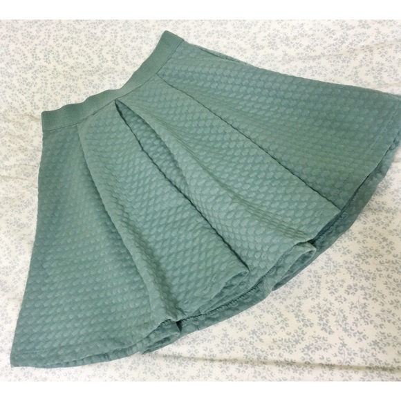 Turquoise Blue Skater Skirt - Picture 4 of 4