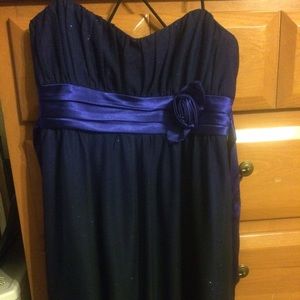 5 item bundle for cyndra 0322 Purple Evening dress