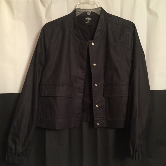 Kate Spade waxed cotton jacket