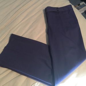 AT LOFT Navy pants.  Like new.