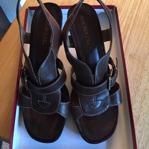 Brown Aerosole Sandal